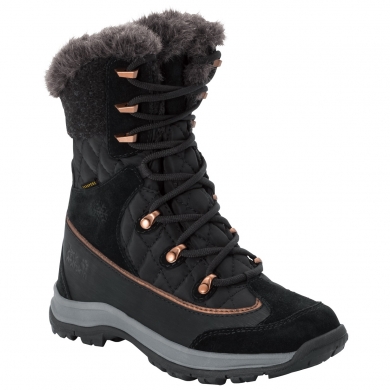 Jack Wolfskin Zimowe buty Aspen High Texapore (wodoodporne) czarne damskie